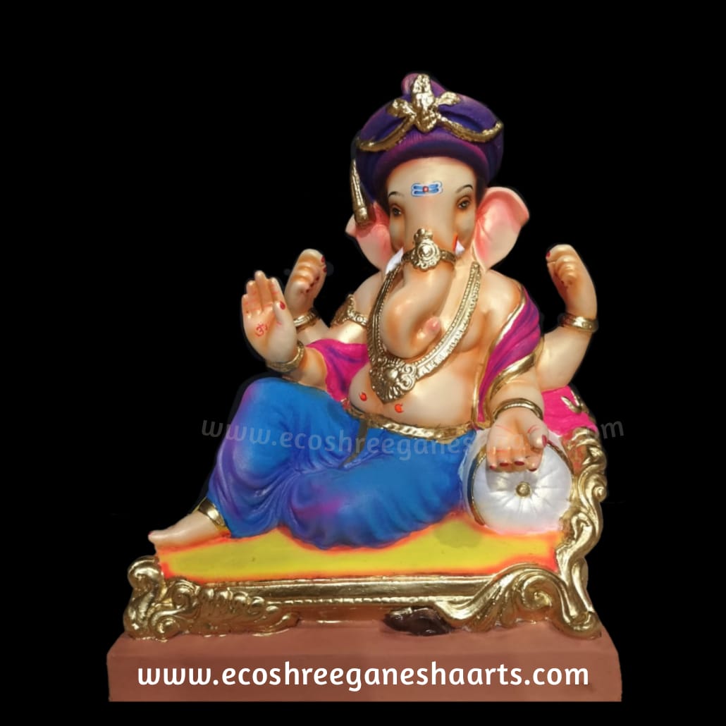 Bagi Rano Baji Rao Ganesh - Eco Shree Ganesha Arts Eco-friendly Paper Ganesha ...