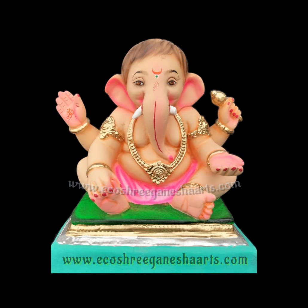 Gattu Bal Ganesh - Eco Shree Ganesha Arts Eco-friendly Paper ...